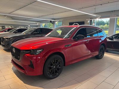 Röd Ny 2025 Mazda CX-80 Homura-Line SUV | 677 300 kr (Marknadspris)