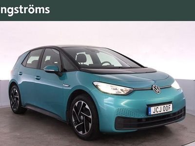Grön Begagnad 2022 VW ID.3 Pro Performance Halvkombi | 249 000 kr (Marknadspris)