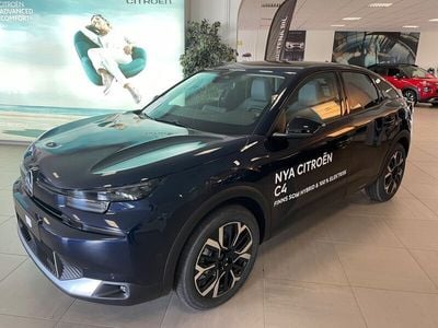 Ny Citroën C4 PureTech 131 HK (96 kW) 2025 Blå Halvkombi