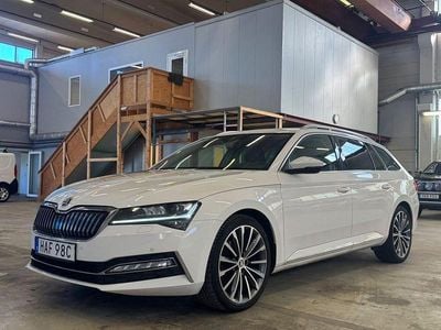 Begagnad Skoda Superb LAURIN & KLEMENT 190 HK (139 kW) 2020 Vit Kombi