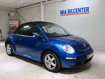 begagnad VW Beetle NewCabriolet 1.6L 1ägare sedan 2011.