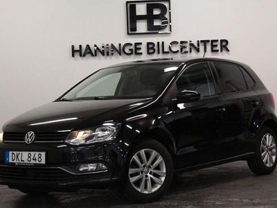 Begagnad VW Polo 90 HK (66 kW) 2015 Svart Halvkombi