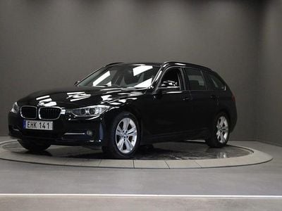 Svart Begagnad 2014 BMW 320 Sport Line Kombi | 169 000 kr (Marknadspris)