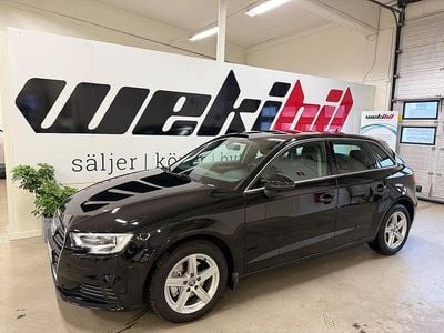 Begagnad Audi A3 Sportback Proline 150 HK (110 kW) 2018 Svart Halvkombi