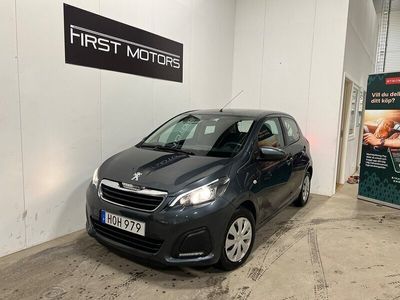 begagnad Peugeot 108 5-dörrar 1.0 VTi Euro 5/Två ägare/Välskött