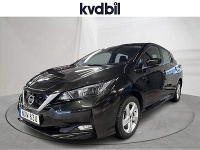 Svart Begagnad 2021 Nissan Leaf Halvkombi | 139 000 kr (Bra pris)