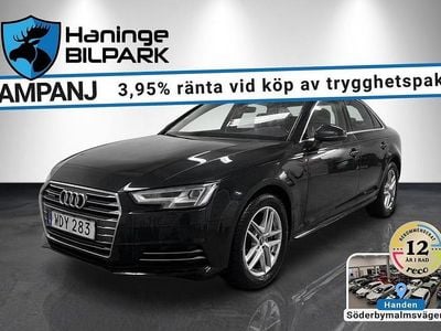 Begagnad Audi A4 Proline 190 HK (139 kW) 2016 Svart Sedan