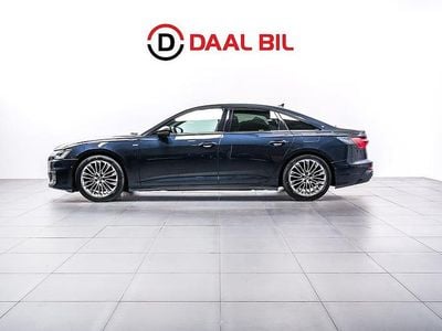 Begagnad Audi A6 S-Line 367 HK (269 kW) 2021 Blå Sedan