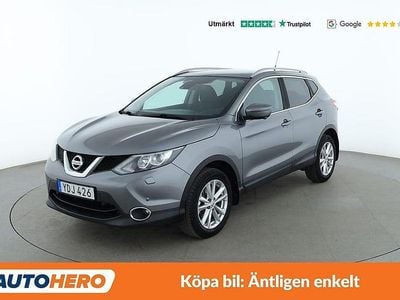 Grå Begagnad 2016 Nissan Qashqai 360º SUV | 98 000 kr (Marknadspris)