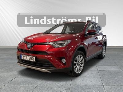 begagnad Toyota RAV4 Hybrid E-FOUR 2.5 E-CVT AWD Executive V-hjul 360° Kamera 2018, SUV