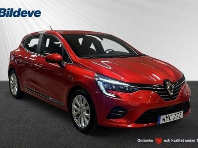 Röd Begagnad 2022 Renault Clio V Intens Halvkombi | 149 900 kr (Marknadspris)