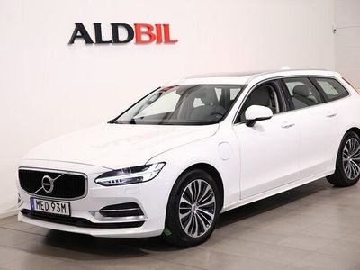 begagnad Volvo V90 Recharge T8 390hk AWD Momentum Adv Edt Aut / Teknikpkt /Läderpkt