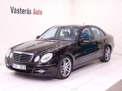 Svart Begagnad 2008 Mercedes E200 Avantgarde Sedan | 69 000 kr