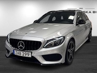 Silver Begagnad 2018 Mercedes C180 AMG line Kombi | 209 000 kr