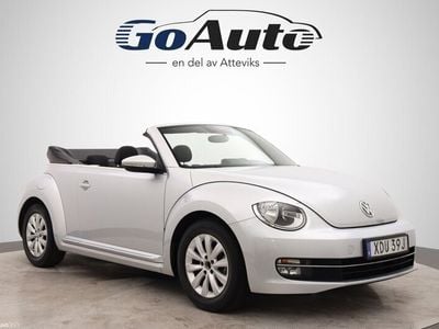 Begagnad VW Beetle Cabriolet 105 HK (77 kW) 2013 Silver Cab