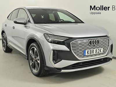 Begagnad Audi Q4 Sportback e-tron Advanced 210 kW (286 HK) 2024 Silver SUV