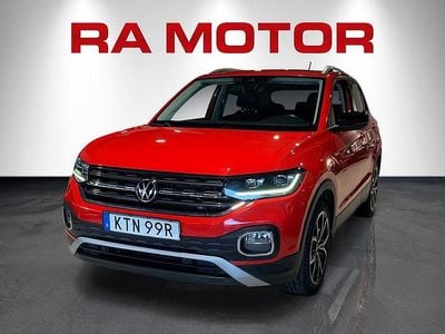 Röd Begagnad 2021 VW T-Cross GT SUV | 189 900 kr (Bra pris)