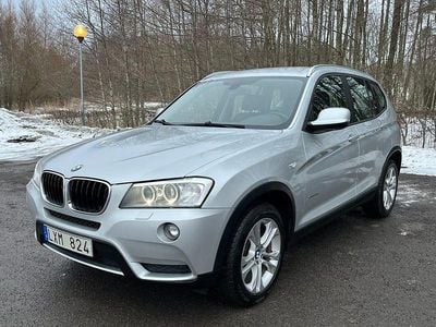 Begagnad BMW X3 184 HK (135 kW) 2013 Titansilver metallic SUV