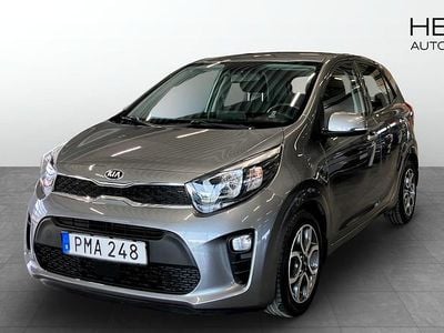 Svart Begagnad 2020 Kia Picanto Advance Halvkombi | 139 500 kr (Lite dyr)