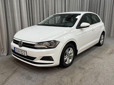 Begagnad VW Polo S 90 HK (66 kW) 2018 Vit Halvkombi
