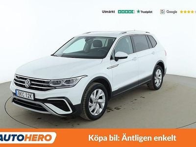 Begagnad VW Tiguan Allspace Elegance 203 HK (149 kW) 2022 Vit SUV