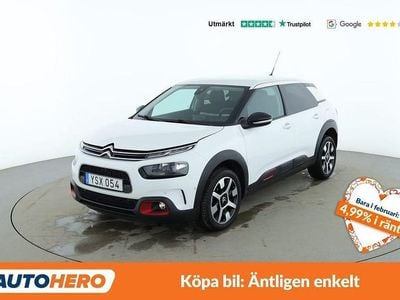 Begagnad Citroën C4 Cactus PureTech 112 HK (82 kW) 2018 Vit Halvkombi