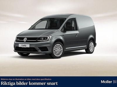 Indiumgrå metallic Begagnad 2018 VW Caddy Minibuss | 169 000 kr (Dyr)
