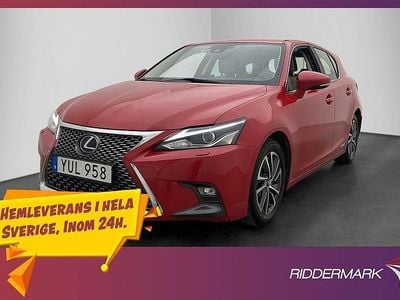 Röd Begagnad 2018 Lexus CT200h | 214 900 kr