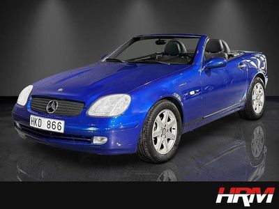 Begagnad Mercedes SLK200 193 HK (141 kW) 1997 Blå Cab