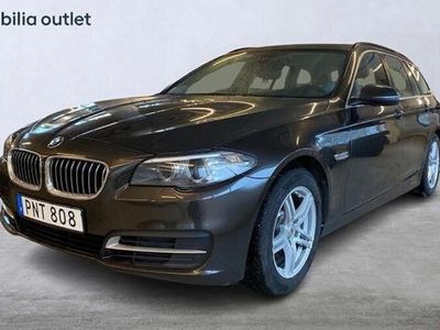 begagnad BMW 520 d xDrive Touring Drag, skinn, s+V hjul