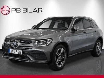 Grå Begagnad 2020 Mercedes GLC220 AMG SUV | 364 900 kr (Bra pris)