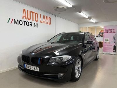 Svart Begagnad 2012 BMW 520 M Sport Kombi | 129 900 kr (Marknadspris)