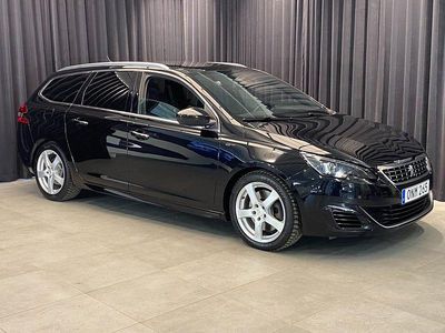 Svart Begagnad 2015 Peugeot 308 GT Kombi | 134 500 kr (Lite dyr)