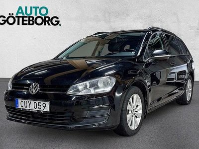 Svart Begagnad 2014 VW Golf VII Kombi | 69 900 kr (Marknadspris)