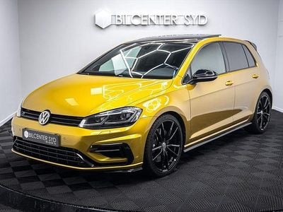 Gul Begagnad 2017 VW Golf VII R Halvkombi | 319 900 kr