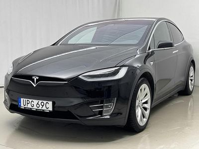 Svart Begagnad 2019 Tesla Model X SUV | 389 000 kr (Dyr)