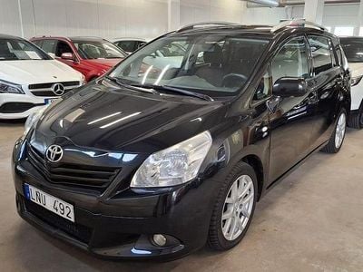 Svart Begagnad 2010 Toyota Verso Minibuss | 75 000 kr (Marknadspris)