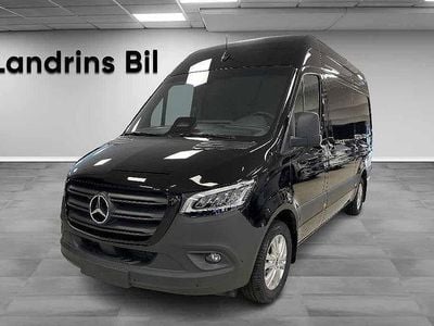 Svart Ny 2025 Mercedes Sprinter Van | 668 750 kr (Dyr)