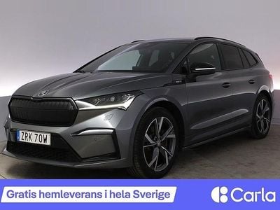 Begagnad Skoda Enyaq iV SportLine 150 kW (204 HK) 2023 Grå SUV