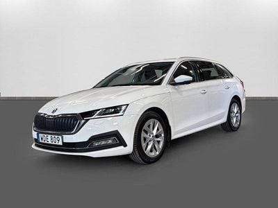 Begagnad Skoda Octavia Style 110 HK (80 kW) 2022 Vit Kombi