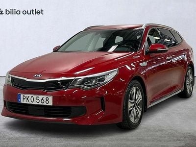 Röd Begagnad 2018 Kia Optima Hybrid Sport Sedan | 149 900 kr (Marknadspris)