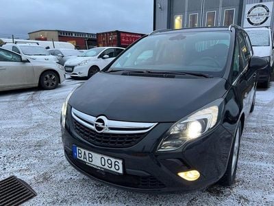 Svart Begagnad 2012 Opel Zafira Tourer Enjoy Minibuss | 59 800 kr (Marknadspris)