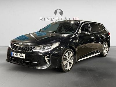 Begagnad Kia Optima GT-Line 141 HK (103 kW) 2016 Svart Kombi
