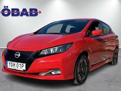 Röd Begagnad 2022 Nissan Leaf Acenta Halvkombi | 189 800 kr (Lite dyr)