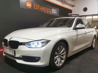 Vit Begagnad 2014 BMW 320 Kombi | 109 900 kr (Bra pris)
