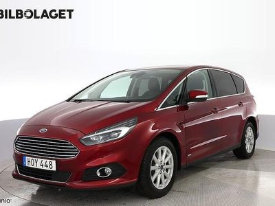 Röd Begagnad 2017 Ford S-MAX Business Edition Minibuss | 259 800 kr (Lite dyr)