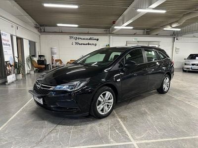 Begagnad Opel Astra Enjoy 110 HK (80 kW) 2018 Svart Kombi