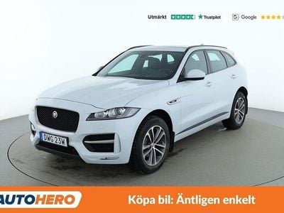 Begagnad Jaguar F-Pace R-Sport 182 HK (133 kW) 2019 Vit SUV