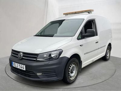 Begagnad VW Caddy 102 HK (75 kW) 2017 Vit Minibuss
