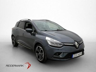 Begagnad Renault Clio GrandTour Intens 90 HK (66 kW) 2017 Grå Kombi